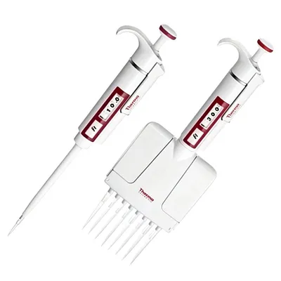 Thermo Finnpipette F1 Manual Single-Channel Pipette 1–10 µl µTip, Part No. 4641030N - Image 3