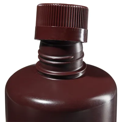 Nalgene BTL N/M AMBR HDPE,1/2 OZ 15ML Amber Narrow Mouth Bottle,HDPE,Amber PP Screw Cap,15ml, Part No. 2004-9050 - Image 3