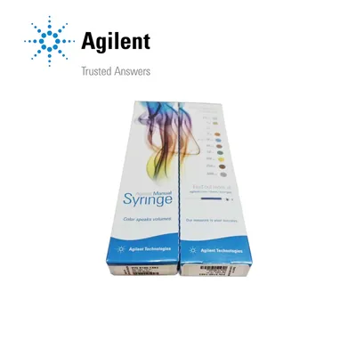 Agilent GC Manual Syringes, 50 mm, 26, Bevel, Fixed, 10 μL, Stainless Steel, 1 Each, Part No. 5190-1483 - Image 1