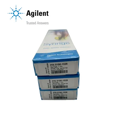 Agilent GC Manual Syringes, 50 mm, 22, Bevel, Fixed, 1 mL, PTFE, 1 Each, Part No. 5190-1528 - Image 1