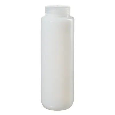 Nalgene BTL W/M HDPE, 1 oz 30 ml Wide Mouth Bottle, HDPE, PP Screw Cap, 30 ml, Part No. 2104-0001 - Image 5