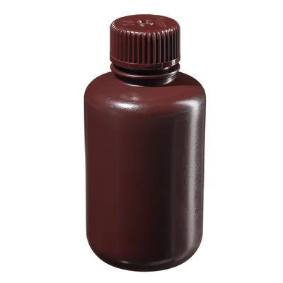 Nalgene BTL N/M AMBR HDPE,1/2 OZ 15ML Amber Narrow Mouth Bottle,HDPE,Amber PP Screw Cap,15ml, Part No. 2004-9050 - Image 7
