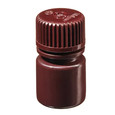 Nalgene BTL N/M AMBR HDPE,1/2 OZ 15ML Amber Narrow Mouth Bottle,HDPE,Amber PP Screw Cap,15ml, Part No. 2004-9050 - Image 8