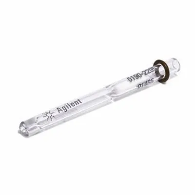 Agilent Inlet liner, direct, 1.5 mm id, for gas samples, headspace, purge & trap, 25/pk, Part No. 5183-4710 - Image 3
