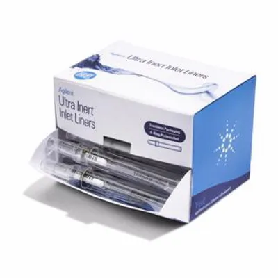 Agilent Inlet liner, direct, 1.5 mm id, for gas samples, headspace, purge & trap, 25/pk, Part No. 5183-4710 - Image 2