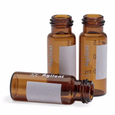 Agilent Autosampler Vials for HPLC & GC Headspace Vials & Headspace Caps,,Caps & septa,100/Pk, Part No. 8010-0420 - Image 2