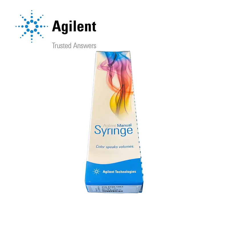Agilent GC Manual Syringes, 50 mm, 26, Bevel, Fixed, 10 μL, Stainless Steel, 1 Each, Part No. 5190-1488